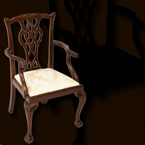 3/4 Size Chippendale Child's Carver Chair 3/4 Size Chippendale Child's Carver Chair